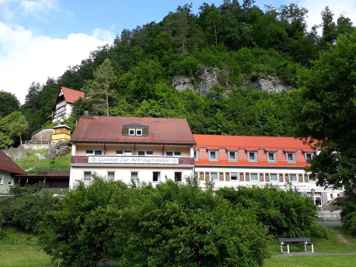 Gasthof Zur Behringersmuehle Goessweinstein Bagian luar foto